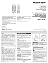 Panasonic RP-SPF01 Owner's manual