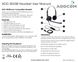 ADDCOM ADD-30USB User manual
