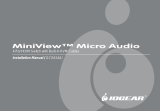 iogear MiniView Micro Audio GCS614A User manual