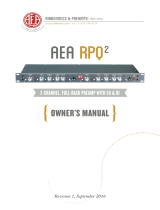 AEA RPQ2 Owner's manual