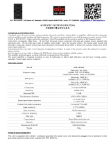 aija audio SUB LP210A User manual