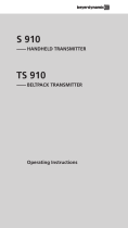Beyerdynamic TS 910 M User manual