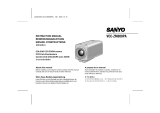 Sanyo VCC-ZM300PA User manual