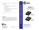 CE Labs HM6EK-3 User manual