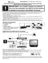 Metronic VIDEO SENDER User manual