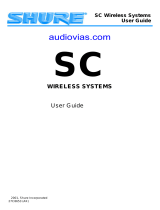 Shure SC User manual