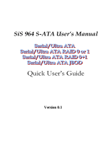 Gigabyte SiS 964 User manual