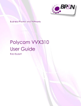 Polycom TotalSky VVX 310 User manual