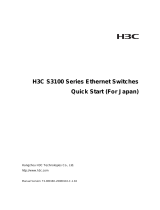 H3C S3100 Series Quick start guide