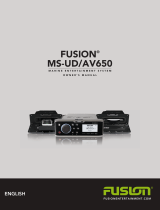 Fusion MS-UD650 Owner's manual