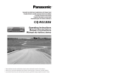 Panasonic CQR153U Operating instructions
