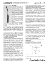 Audio Technica ES935SH6 Installation And Operation