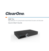 ClearOne VIEW Pro Quick start guide