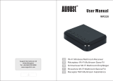 August WR320 User manual