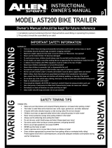 Allen Sports ast200 Owner's manual
