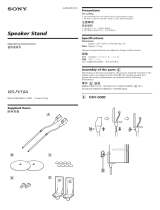 Sony WS-FV10A Operating instructions