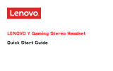 Lenovo Y Quick start guide
