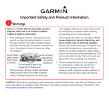 Garmin Nüvi 765 for Volvo Cars Owner's manual