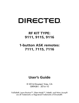 Clifford 9111P Owner's manual
