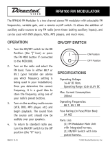 Directed Electronics RFM100 User manual