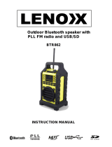 Lenoxx BTR862 User manual