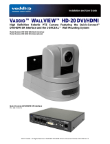 VADDIO WALLVIEW DVI/HDMI HD-20 Installation and User Manual