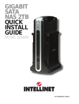 Intellinet Gigabit SATA NAS 2TB Installation guide