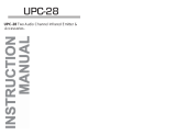 QSC UPC-28 User manual