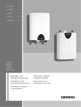 Siemens DH05101 User manual