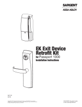 Sargent P2 PASSPORT 1000 Installation Instructions Manual