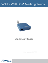 Wildix W01GSM Quick start guide