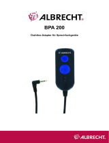 Albrecht BPA 200 User manual