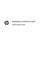 HP RP2 Retail System Model 2000 User guide