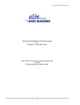 Disc Makers Elite User manual