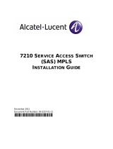 Alcatel-Lucent 7210 Installation guide