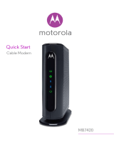 Motorola MB7220 User manual