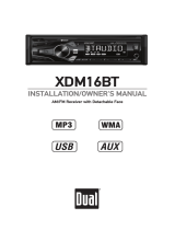 Dual XDM16BT Installation & Owner's Manual