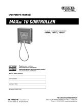 Lincoln Electric MAXsa 10 Operating instructions