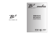 B2 Audio BM402C Owner's manual