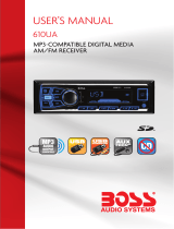 Boss Audio Systems 610UA Owner's manual