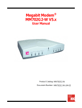 ADC MM702G2-W V5.x User manual
