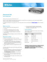 Raritan DOMINION SX Installation guide