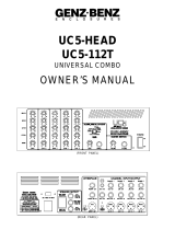 Genz Benz UC5-HEAD Owner's manual