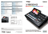 Edirol V-1600HD User manual