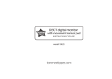 Tommee Tippee 1082S DECT Digital Monitor Owner's manual