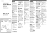 Sony ICF-C470 User manual