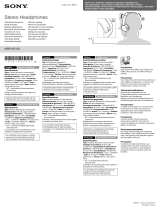 Sony MDR-XD150 User manual