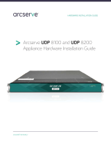 Arcserve UDP 8100 Hardware Installation Manual