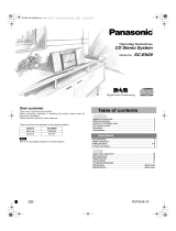 Panasonic SCEN29 Operating instructions