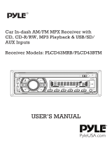 Pyle PLCD43BTM User manual